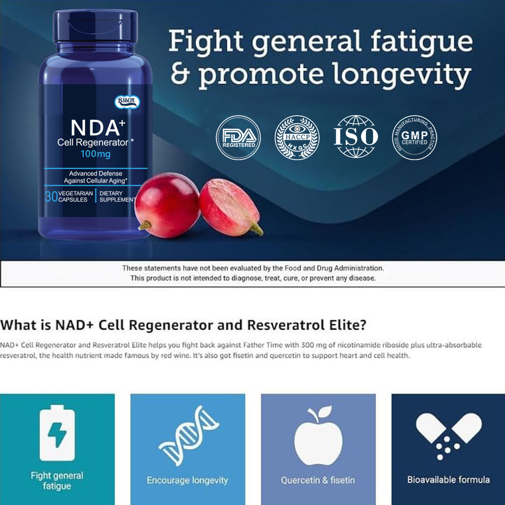 NDA : Anti-Aging and Cell Regenerator